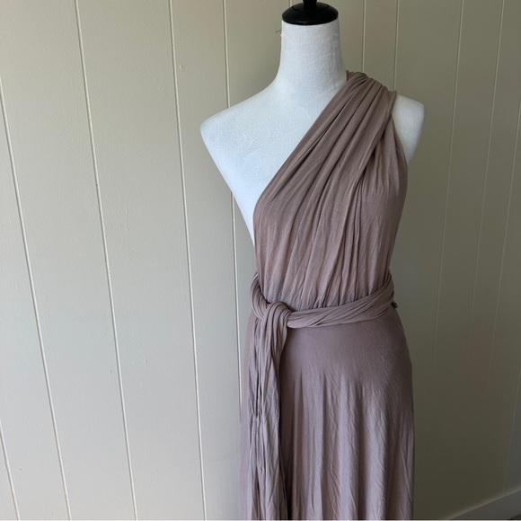 Lulu’s Tan Infinity Dress - Picture 8 of 13
